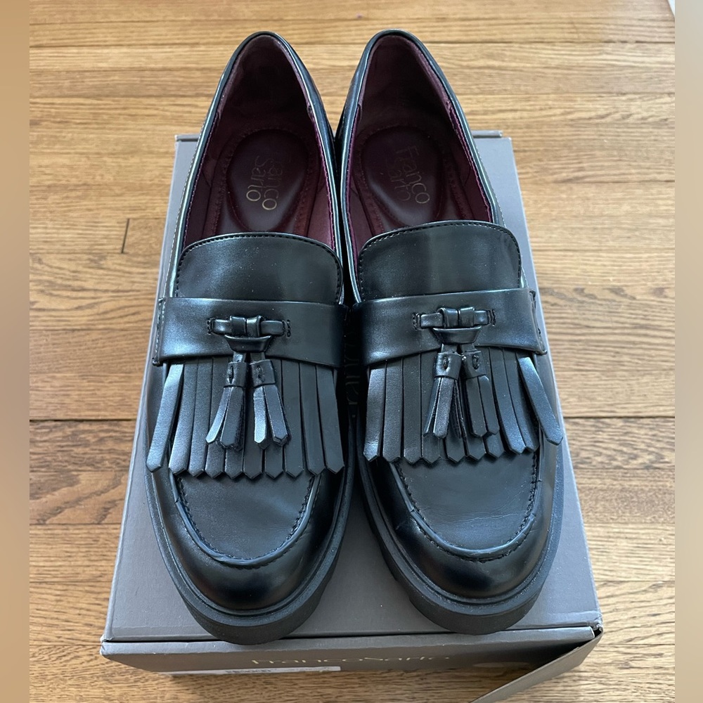 Franco Sarto Platform loafers, size 9